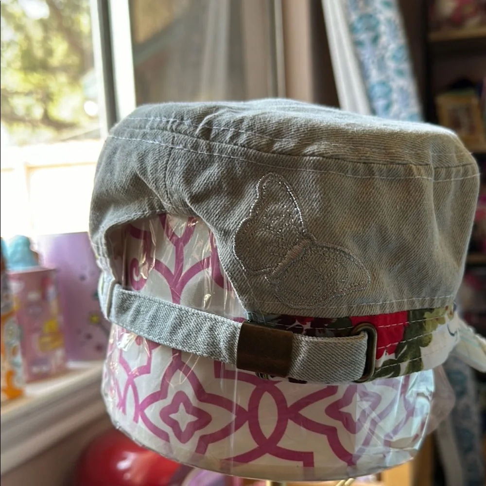 Leader Embroidered Butterfly Cap - Picture 3 of 4
